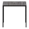 Flash Furniture 35" SQ Patio Table with Gray Wash Faux Teak Top XU-DG-UH8100-GY-GG - alternate 8